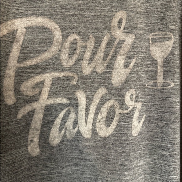 Red Gray Women's Crew Neck Sweater - Picture 2 of 5